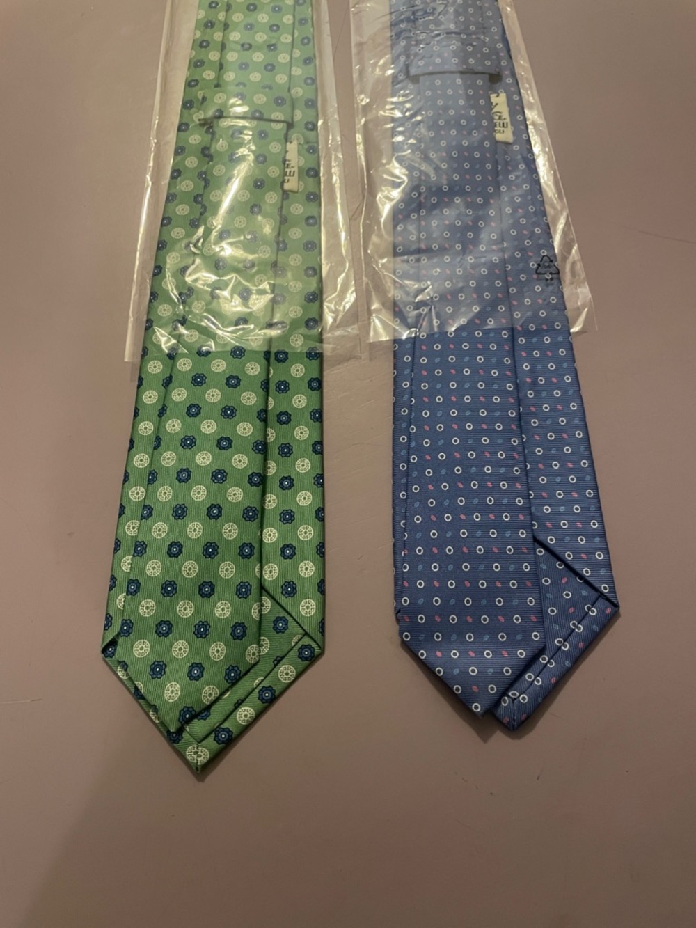 2 EG Cappelli Napoli Handmade Ties